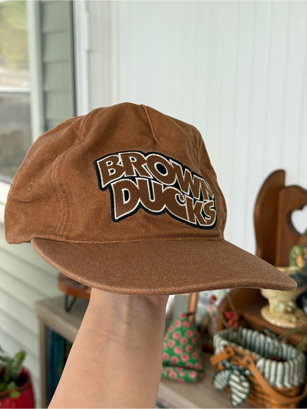 Carhartt Brown Ducks Canvas WIP Cap